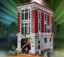 Ghostbusters Firehouse Headquarters Compatible 75827 Express Free Shipping - USA