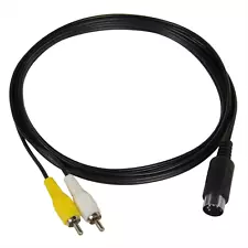 New AV Cable for the Original SEGA Genesis ( RCA Composite Audio Video)