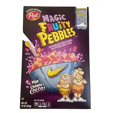 Post Magic NIKE Fruity Pebbles Cereal NEW (10 Oz Box) LIMITED LeBron James Laker