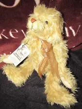 VINTAGE MOHAIR TEDDY BEAR OOAK ARTIST BABES INTHE WOODS BARBARA FERRIER 14" CUTE