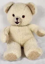 Vintage 1986 Snuggle Bear Plush 22" Long Russ Berrie Lever Brothers Teddy Bear