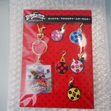 Miraculous Ladybug & Cat Noir Not for Sale Magic Charm Keychain NEW JP K59