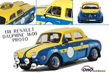 New 1964 Renault Dauphine Proto 1600 Michelin 1/18 Ottomobile Otto Miniature