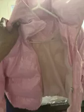 womens jackets in pink