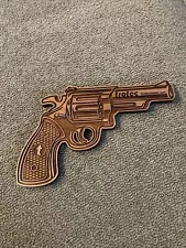 2023 Shot Show Las Vegas, NV Trotec Laser Wooden Custom Revolver