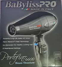 babyliss pro nano titanium portofino 6600 dryer