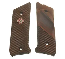 Ruger Mark IV (Mark 4) Competition Wood Grips W/ Thumb Rest