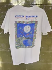 Vintage Y2K Jimmy Buffet Cheese Burger In Paradise Waikiki HI T-shirt Sz M