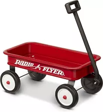 Radio Flyer 16.5 Inch Long My 1st Wagon Toy, For Ages 1.5+, Red