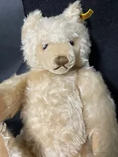 Vintage Blonde Mohair Stieff Bear