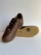 NEW NIKE Air Force 1 Low Premium ‘07 SIZE 10 Light Chocolate Brown Wheat NIB