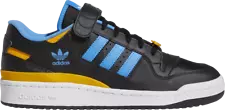 Adidas Forum Low $110 Men's Originals Sneakers FZ5890 Black Pulse Blue Sz 8-10.5