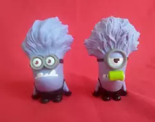 2013 McDonald's Despicable Me 2 Happy Meal purple mutated Minions