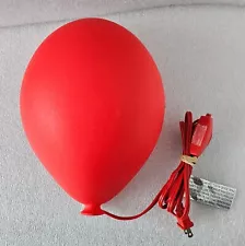 IKEA Dromminge Children's Kids Red Balloon Style Wall Mounted Light Lamp Tested