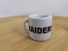 Las Vegas Raiders NFL Miniature Porcelain Gumball Machine Mug