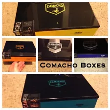 premium glossy Camacho empty cigar box