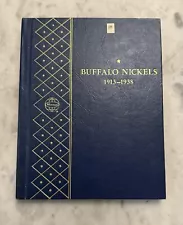 Buffalo Nickel Whitman Archival Album - 1913 - 1938 - #9408