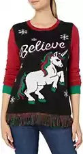 Ugly Christmas Sweater Company Womens Light-Up Pullover Xmas Sweaters