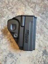 Factory Sig Sauer One Piece Black Holster w Belt Clip for P238 Pistol #8500710