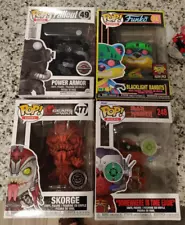 4 Funko Pop! Lots for Sale Power Armor 49,477,24 & SE Great Excellent Condition