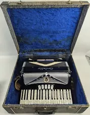 Vintage Contello Accordion 2124 - 41 Keys - 120 Buttons - With Case!