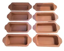 8 pcs Silicone Mold Bread Loaf Baking Pan Subway Heating Tray Bread Pan NEW x8