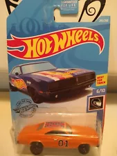 THE DUKES OF HAZZARD HOT WHEELS 69 CUSTOM CHARGER GENERAL LEE 1:64 DIECAST CAR