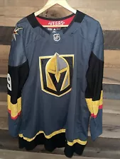 Las Vegas Golden Knights 2018 Adidas Authentic Gray Jersey Size 56