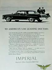 1962 CHRYSLER Imperial Vintage 1962 Doctors 4 Door HT-8.5 x 11"