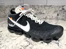 NIKE AIR VAPORMAX x OFF-WHITE Men's 10.5 AA3831-001 SINGLE RIGHT SHOE! No Box!