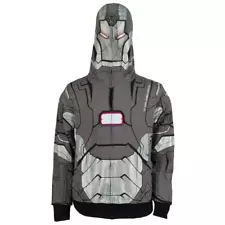 Iron Man - I Am War Machine Costume Zip Hoodie