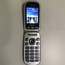 AT&T Pantech P2030 Breeze III Flip Cell Phone - Works Great