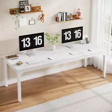 Tribesigns 78.7 Inches Extra Long Computer Desk, Double Desk for for Home Office