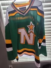 Vintage Minnesota North Stars CCM Jersey Size 54 Mike Modano