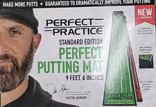 New Perfect Practice Golf Putting Mat Standard Edition 9' 6" x 15"