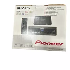 Pioneer XDV-P6 6-Disc DVD/CD Player for In-Dash or Standalone Use