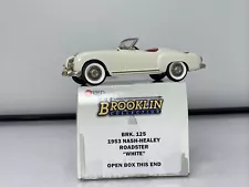 1/43 Brooklin Collection 1953 Nash Healey Roadster White # BRK125