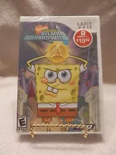 Brand New/Still Sealed Wii Nickelodeon Spongebob's Atlantis Squarepantis Video