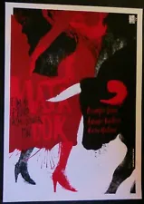 Sale MATADOR Signed CUBAN Screenprint Art Poster for ALMODOVAR Movie CUBA SPAIN