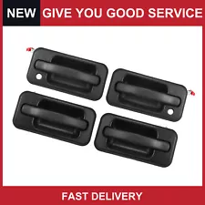 Pack of 4 For Hummer H2 2003-2009 Exterior Outside Door Handle Set 131609870457