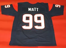 JJ WATT CUSTOM PRO STYLE BLUE JERSEY