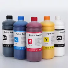 DTG textile ink for Anajet Sprint SP200 Direct to Garment Printer 5colo/set