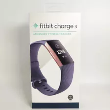 Fitbit Charge 3 Activity Fitness Trackers Rose Gold FB409