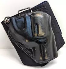 Galco Gun Leather .357 Revolver Holster Ankle Glove S&W J Frame