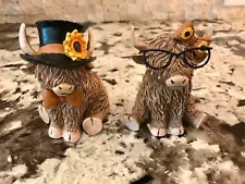 ð§¡ð¤ HIGHLAND COWS FOR FALL/AUTUMN HOBBY LOBBY SET OF 2 ð§¡ð¤