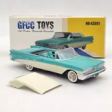 GFCC 1/43 Pontiac Bonneville-Convertible 1959 Diecast Car Model Toy NIB green