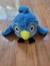 Angry Birds Rio Plush 5” BLUE CAGED BIRD CWT SUPER RARE