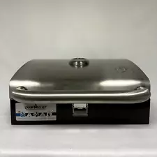 Camp Chef Deluxe Stainless Single 14-in Burner Steel Attachable Grill Box