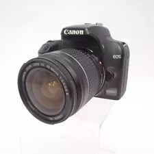 Canon EOS 1000D 10.1MP DSLR Digital Camera w/ 28-80mm EF Zoom Lens - Tested