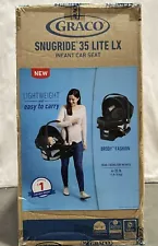 Graco Snugride 35 Lite Lx Infant Car Seat In Brody Fashion New Damaged Box